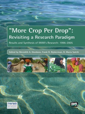 cover image of More Crop Per Drop